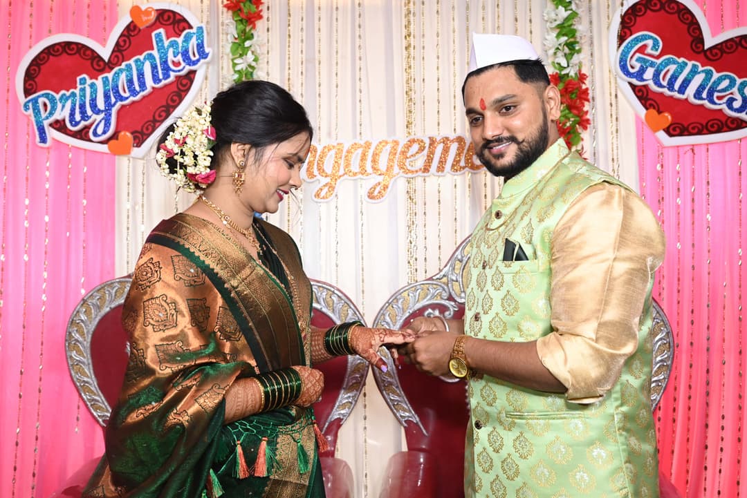 Ganesh and Priyanka 9