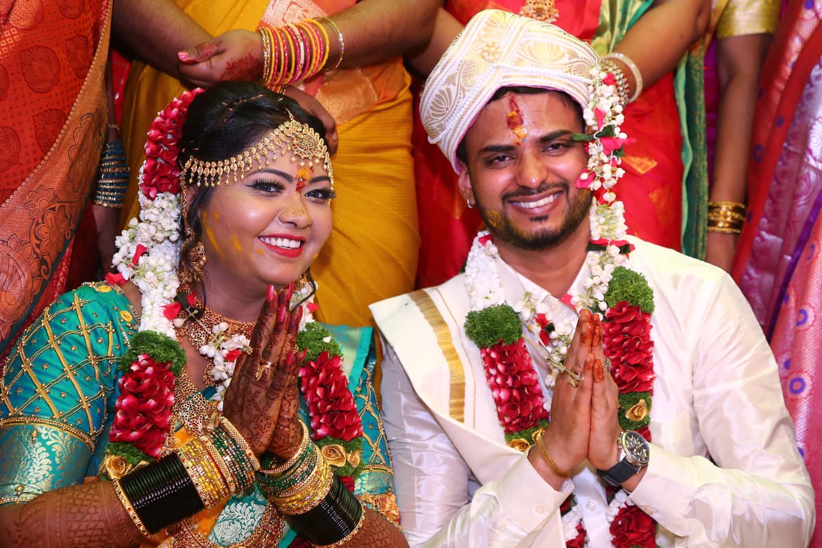 Sarika and Manju wedding photos